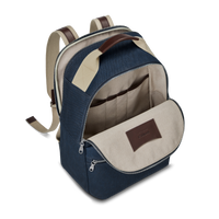 Runwell Canvas Backpack - Navy