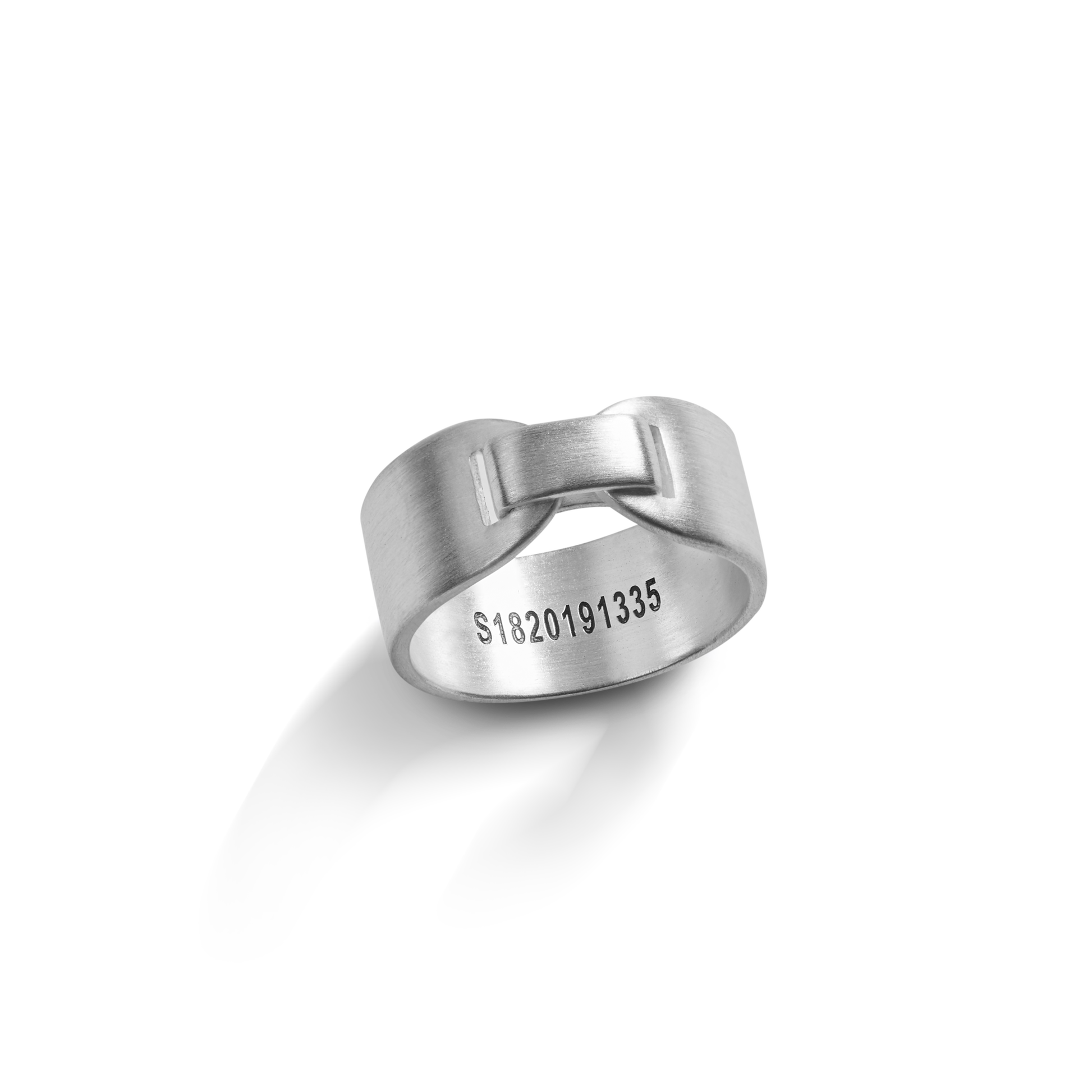 Men's Tag Ring - Sterling Silver