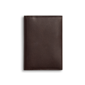 Folded Card Holder Wallet - Dark Brown