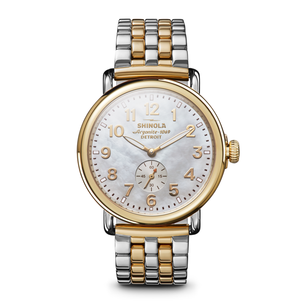 Runwell Watch - Mother Of Pearl