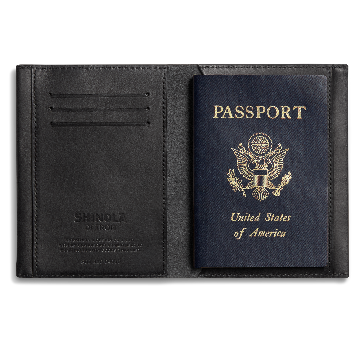 Passport Holder - Black