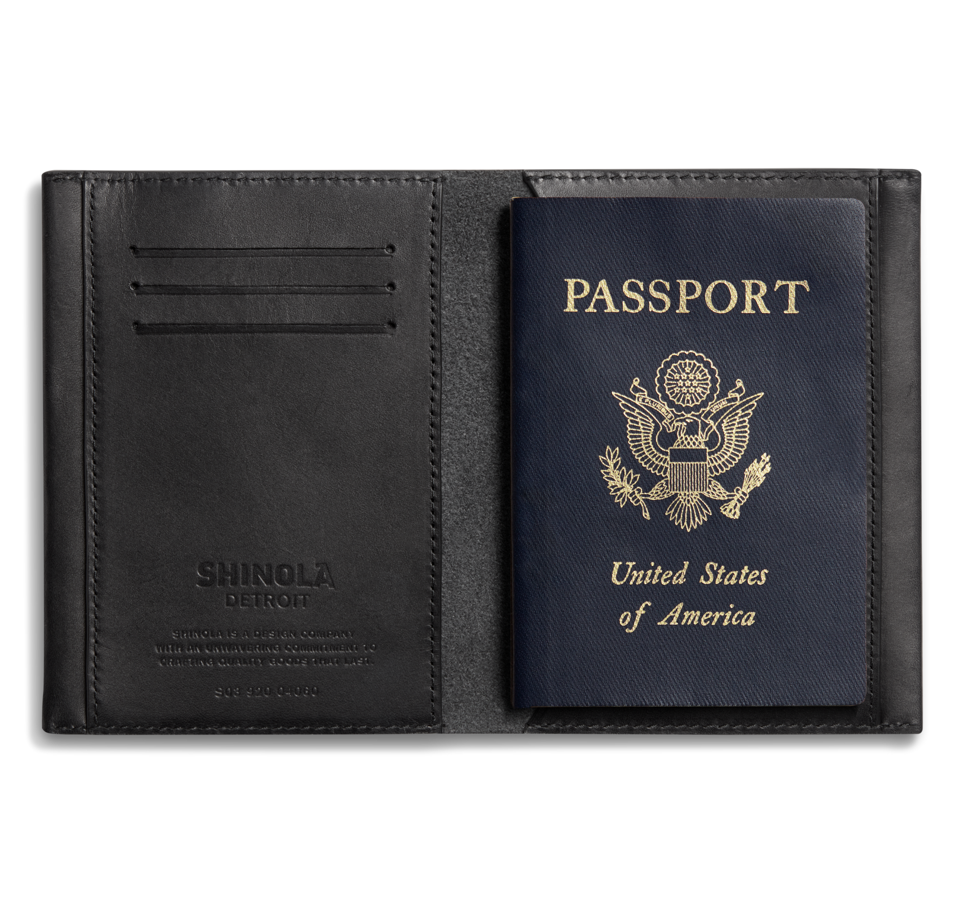 Passport Holder - Black