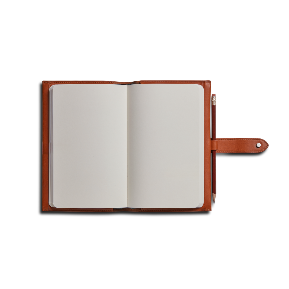 Medium Snap Journal Cover - Rust