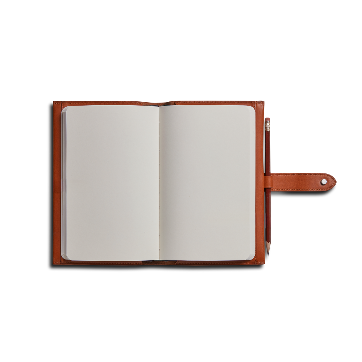 Medium Snap Journal Cover - Rust