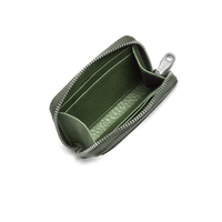 Pocket Small Zip Around Wallet - Evergreen