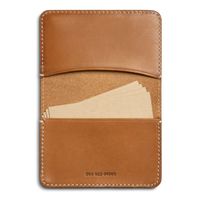 Business Card Holder - Tan