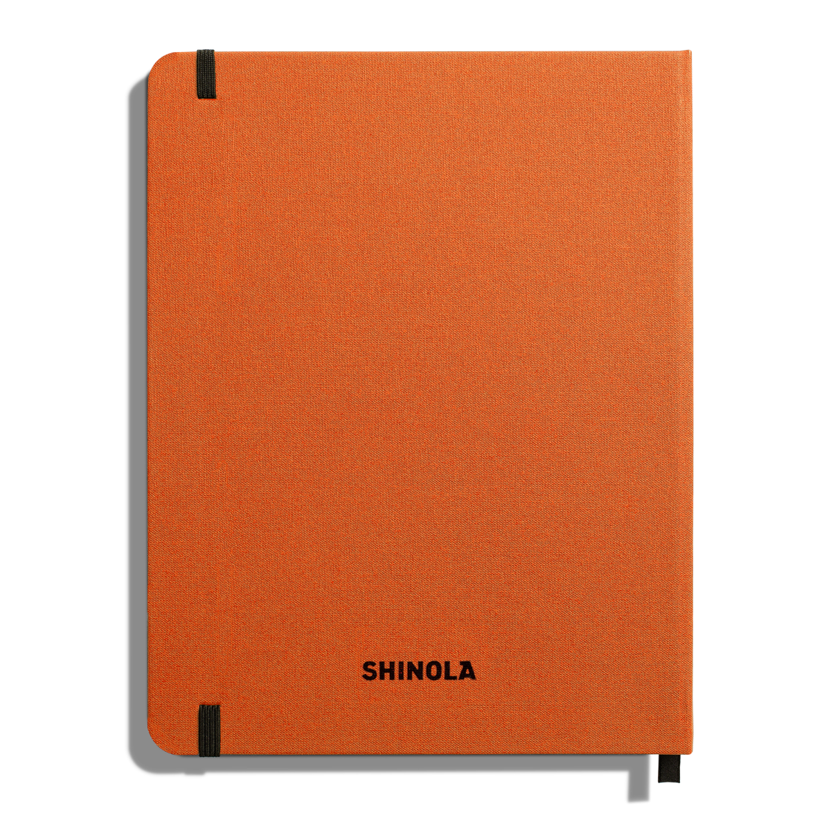 Medium Hard Ruled Journal - Bold Orange