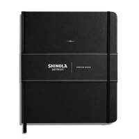 Large Hard Plain Sketchbook - Black