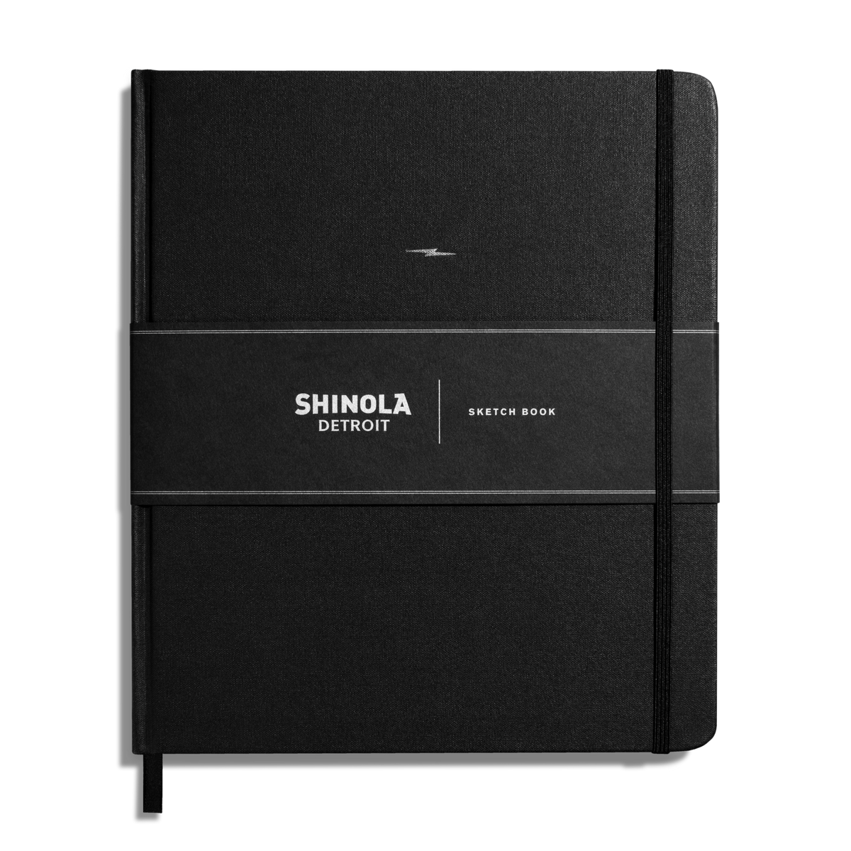 Large Hard Plain Sketchbook - Black