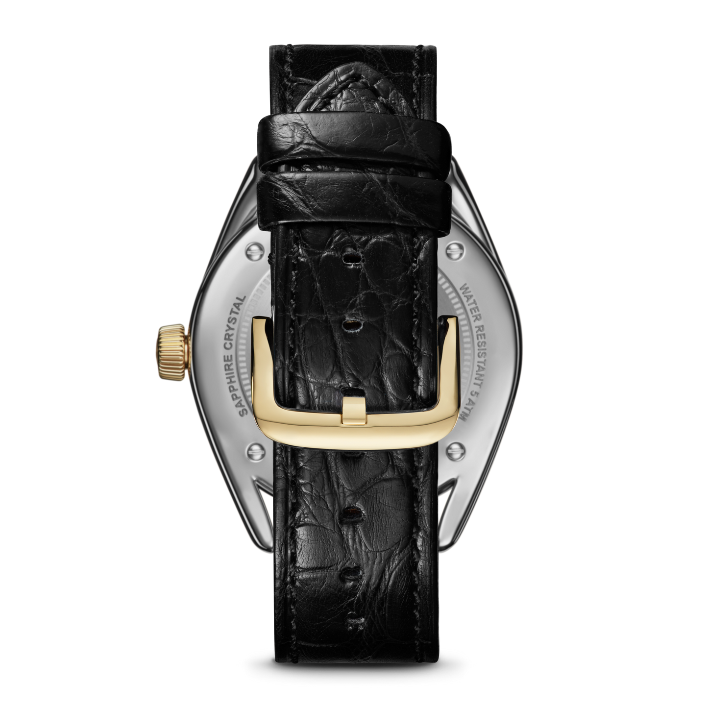 Celestial Derby Watch - Black Mother of Pearl Diamond