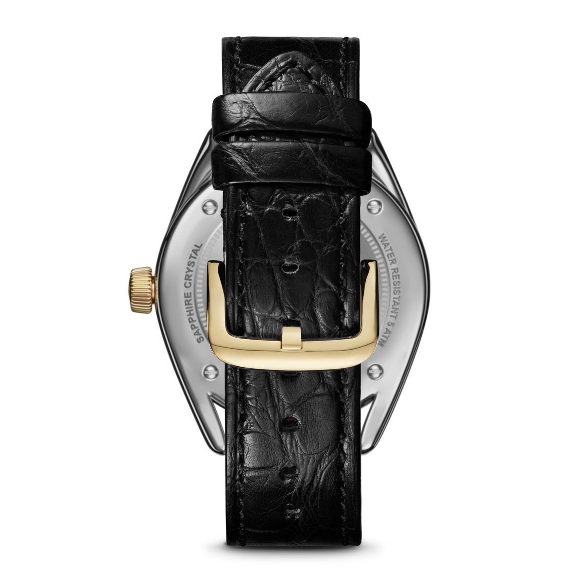 Celestial Derby Watch - Black Mother of Pearl Diamond