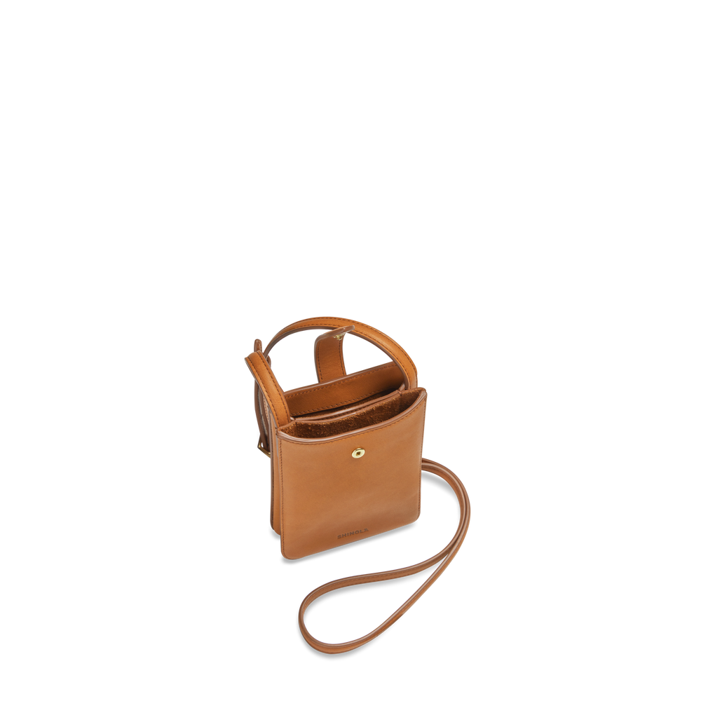Bixby Phone Crossbody - Tan