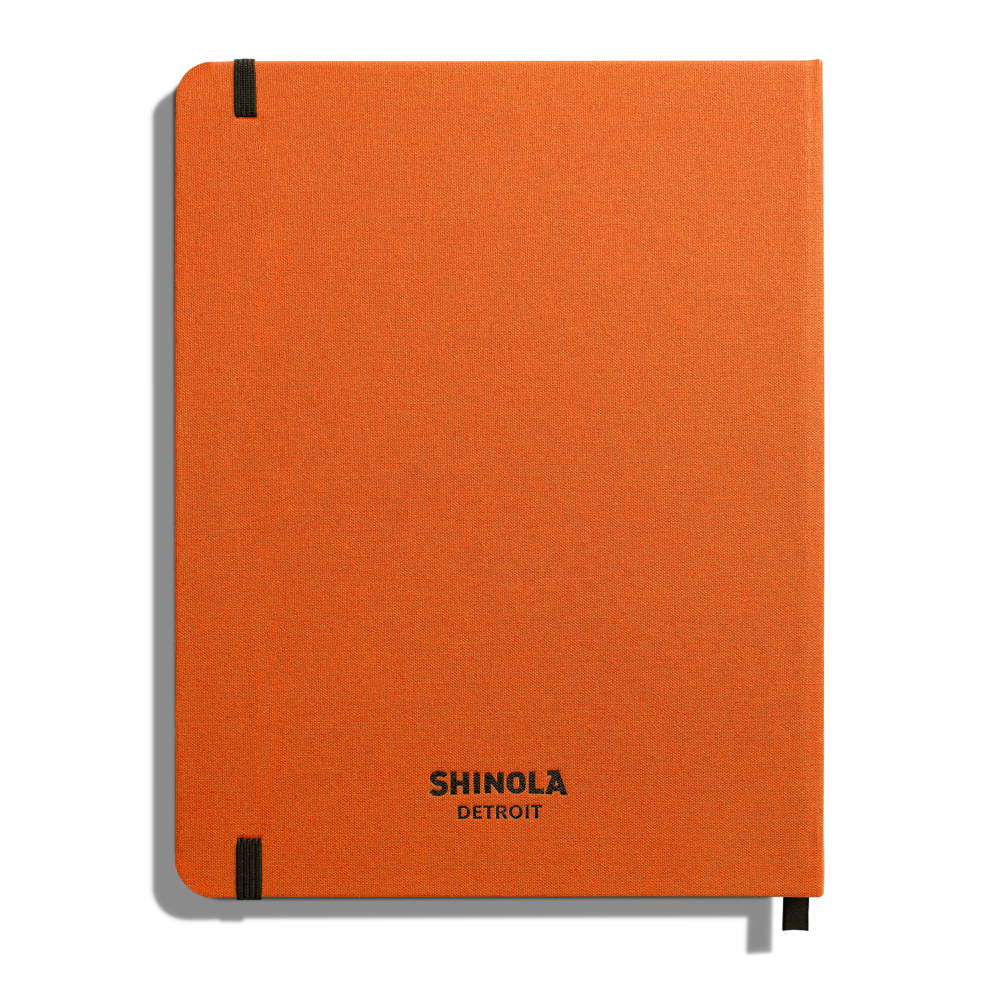 Medium Hard Ruled Journal - Bold Orange