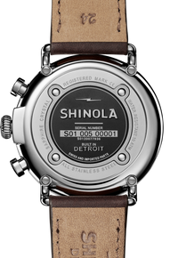 Runwell Chronograph Watch - Silver