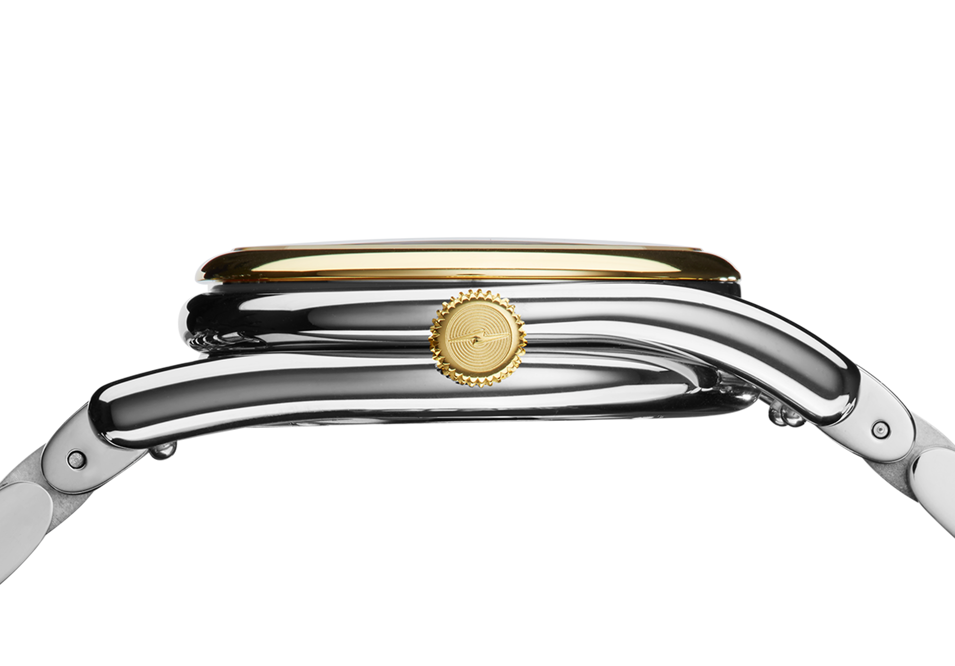 Diamond Derby Watch - White Mother of Pearl