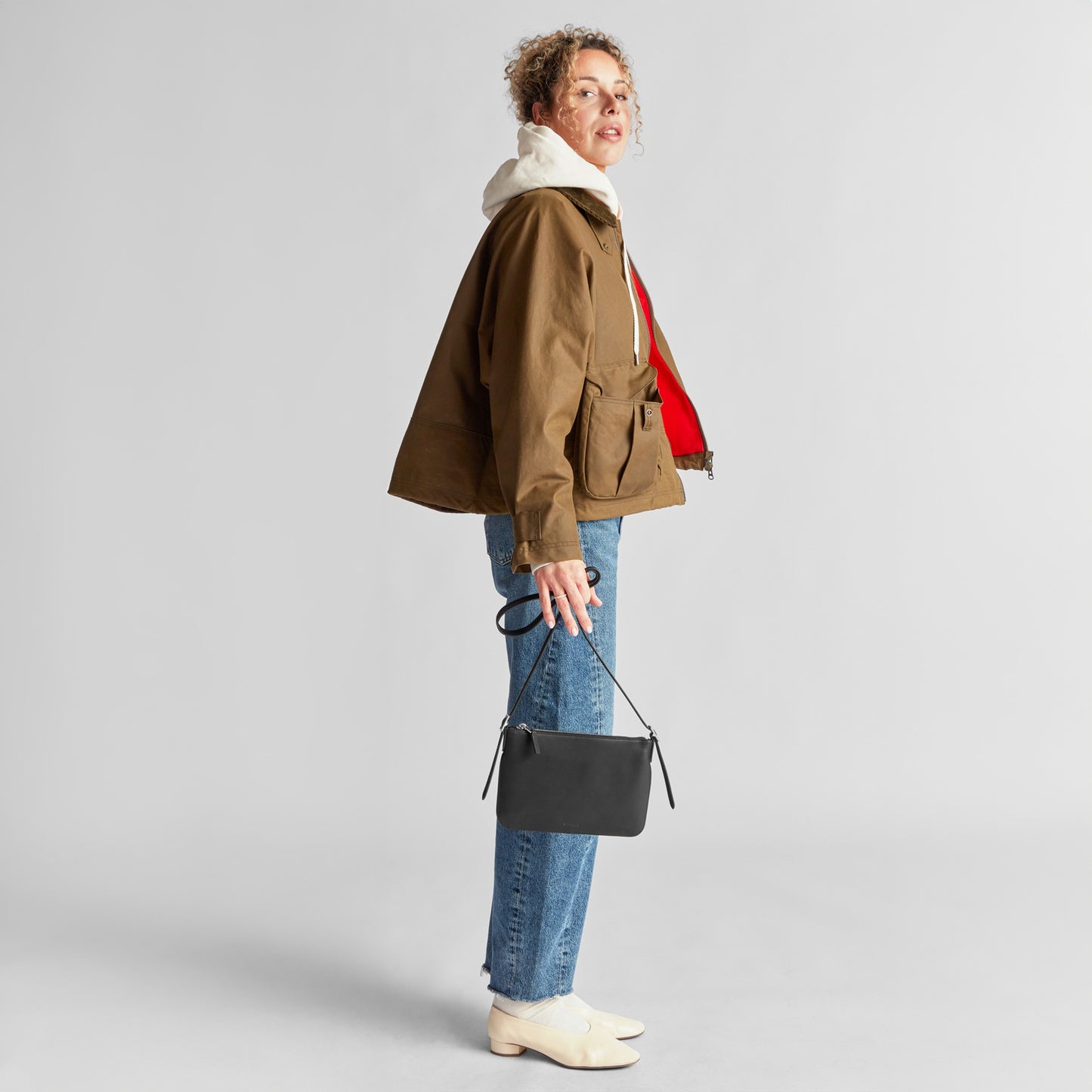 Small Bixby Crossbody - Black