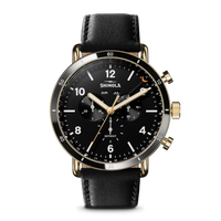 Canfield Sport Chronograph Watch - Matte Black