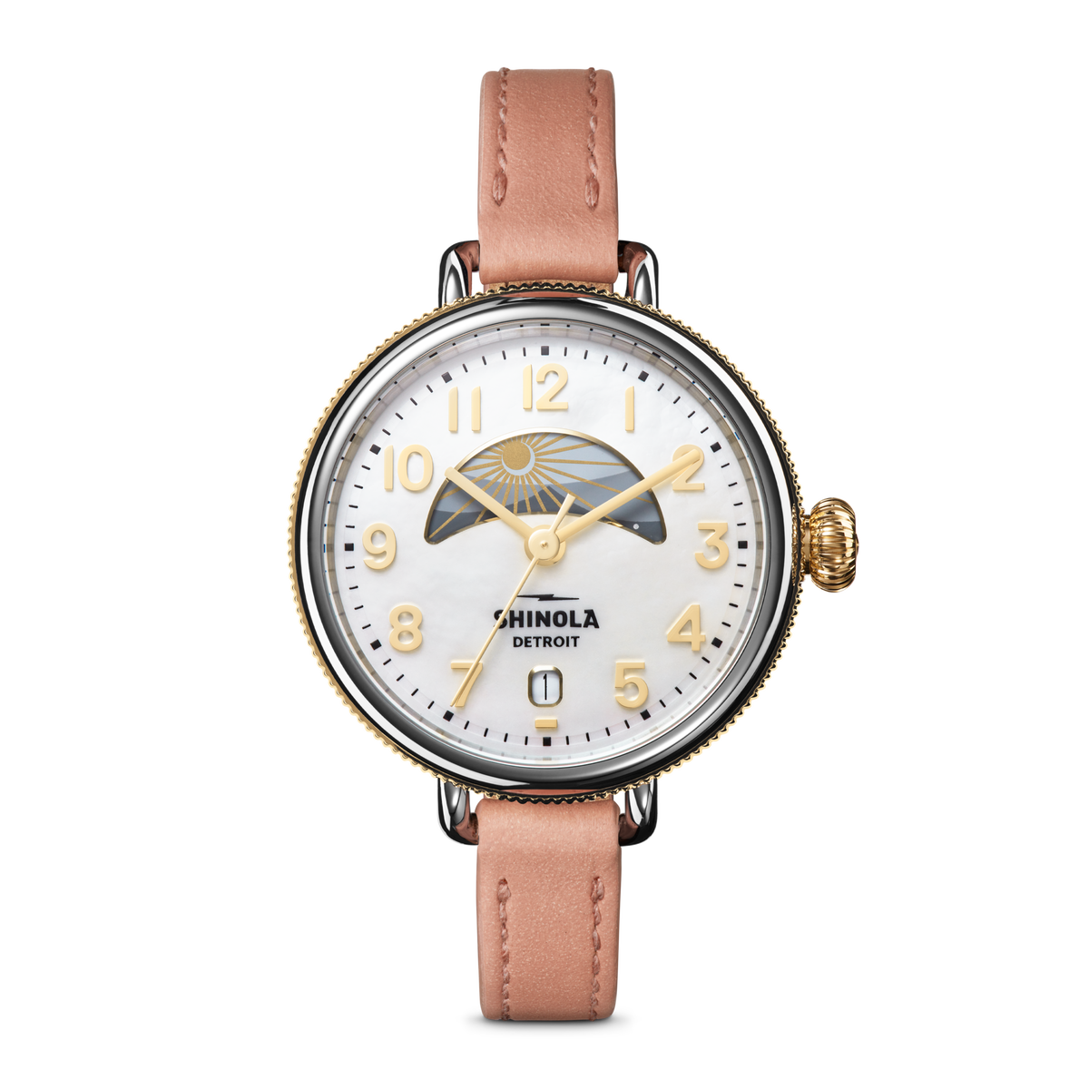 Birdy Day & Night Watch - White Mother of Pearl