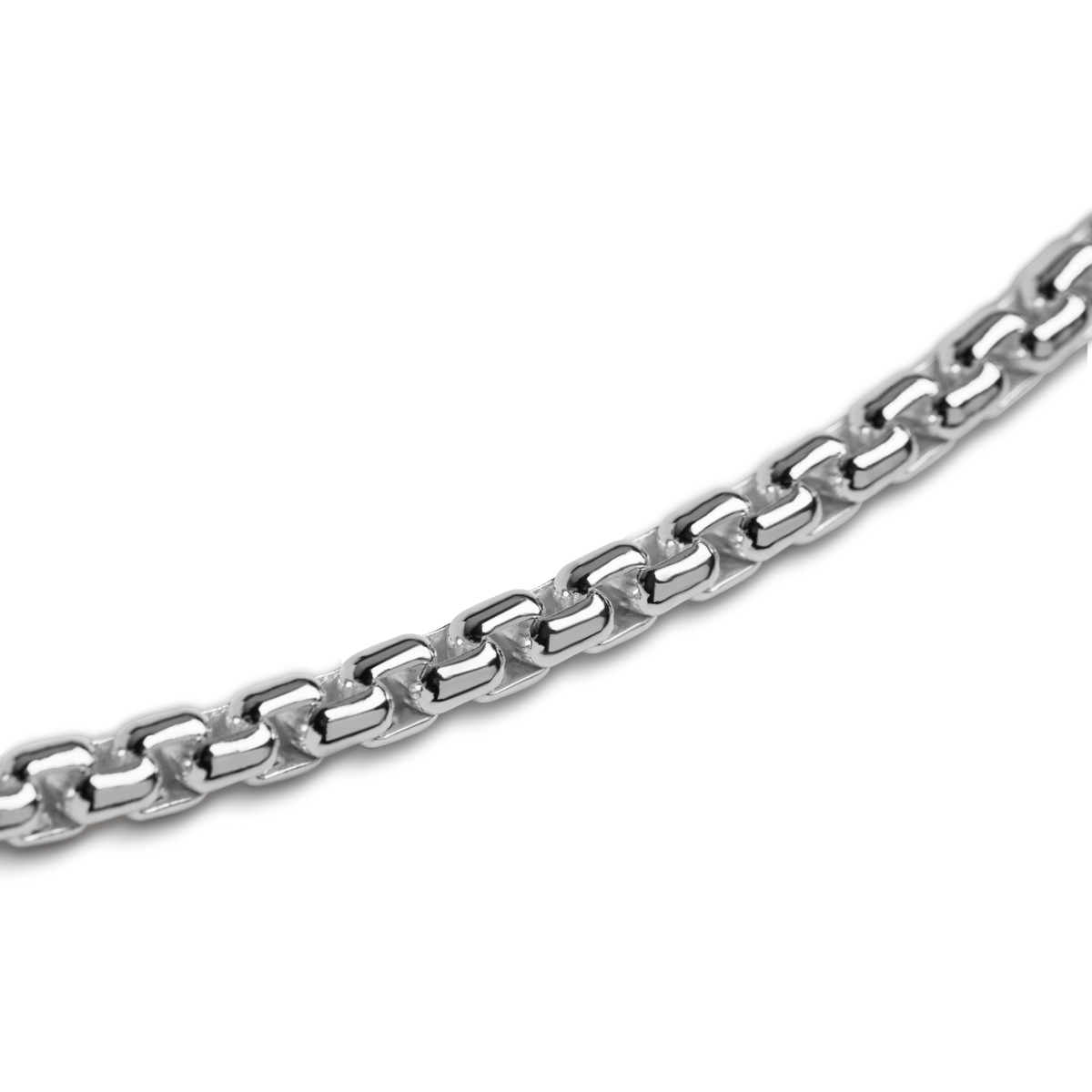 4mm Box Chain Necklace