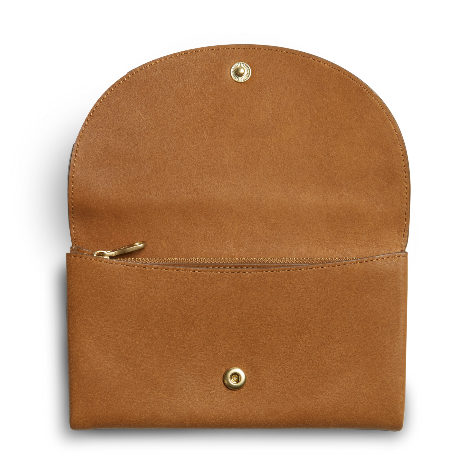 Birdy Large Snap Wallet - Tan