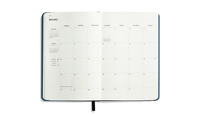 2026 12 Month Runwell Planner - Indigo