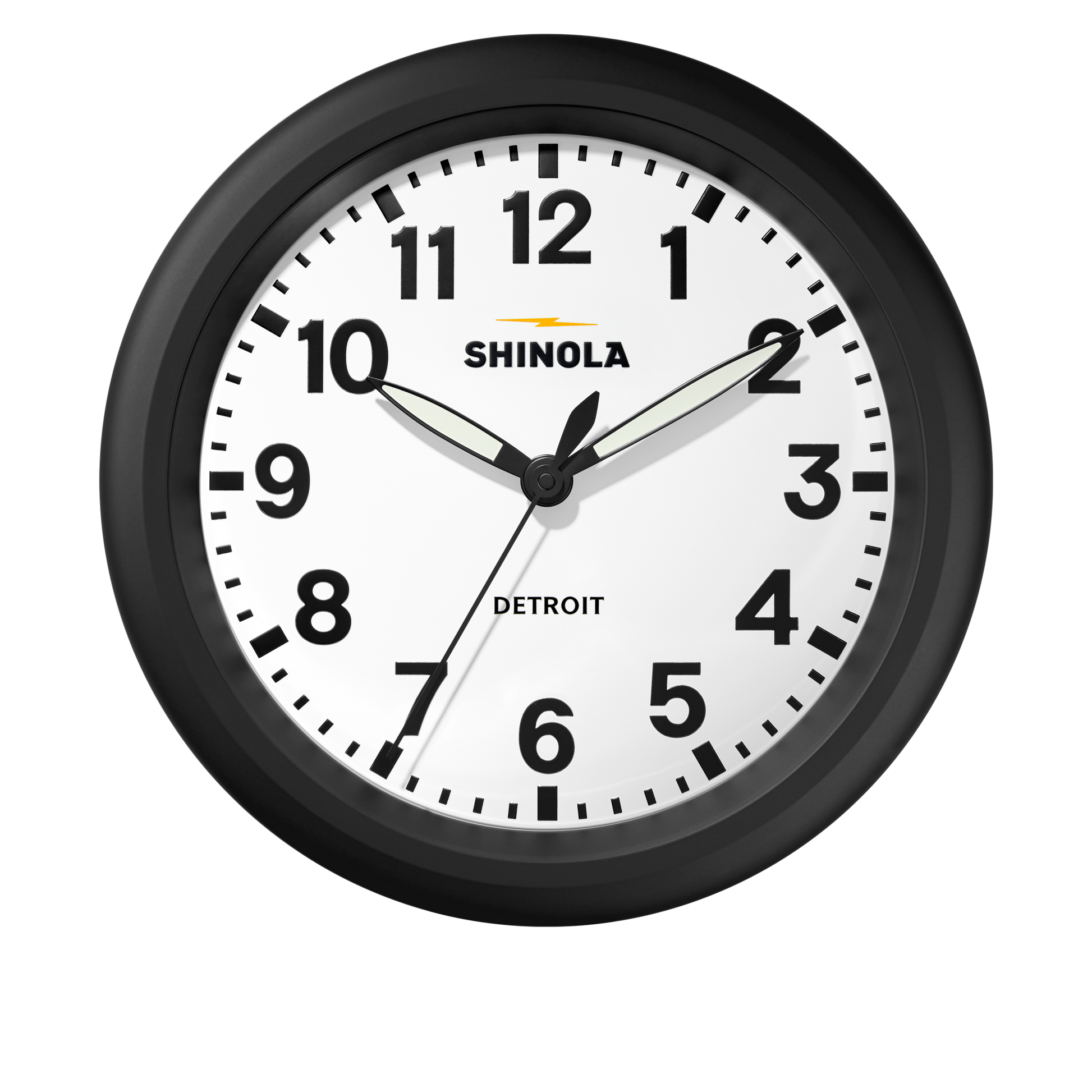14" Runwell Clock - White
