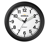 14" Runwell Clock - White
