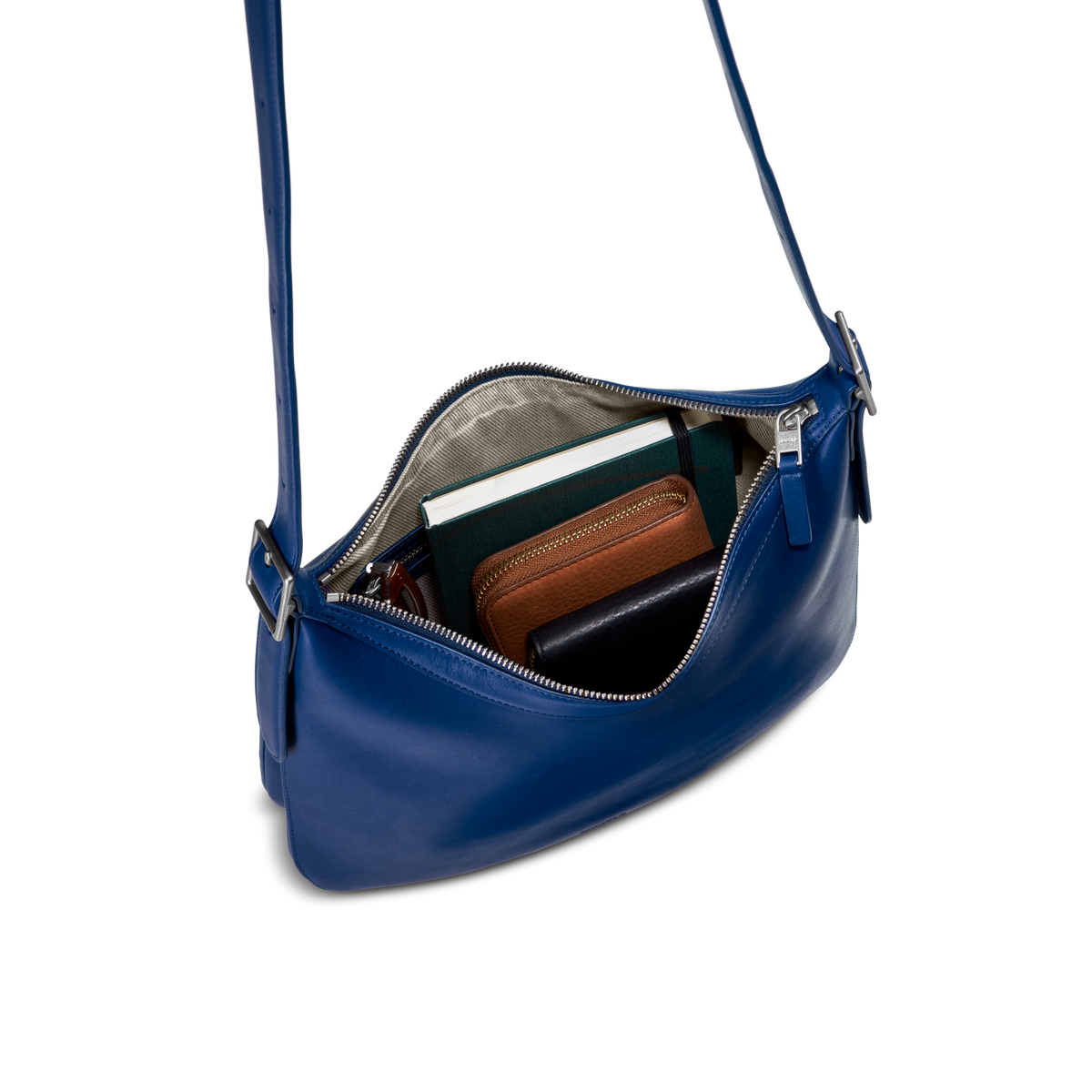 Medium Bixby Crossbody - Sapphire