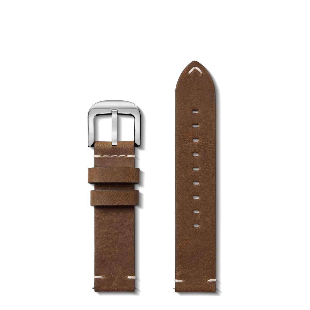 20mm British Tan Leather Watch Strap - British Tan