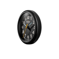 6" Runwell Clock - Black