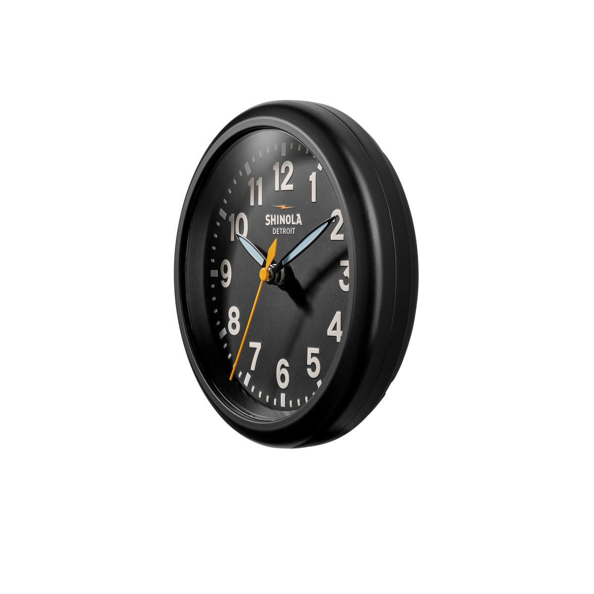 6" Runwell Clock - Black