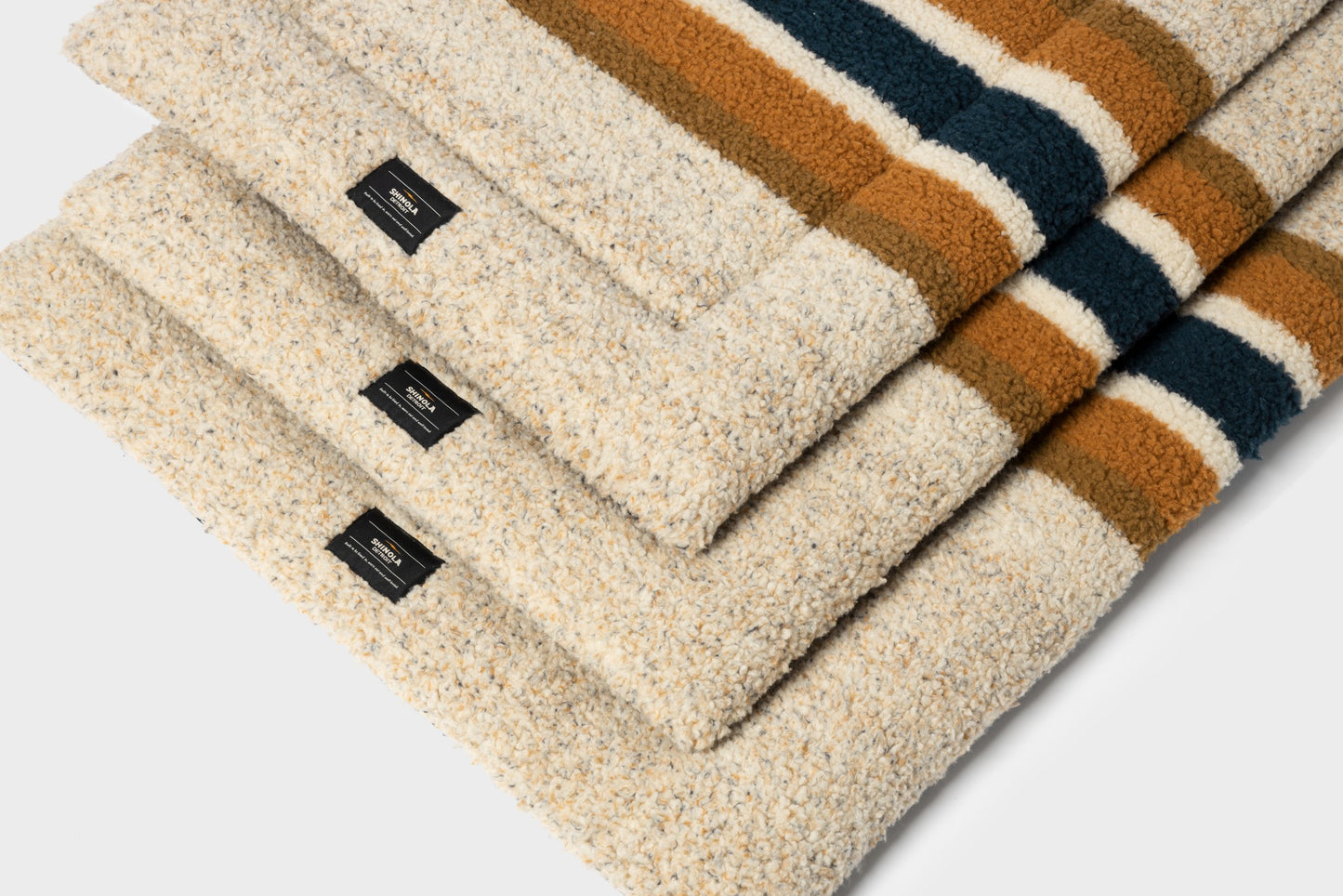 Crate Comfort Mat - Stripe Brown