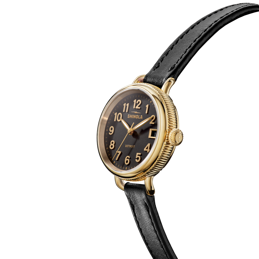 Birdy Watch - Black/Gold
