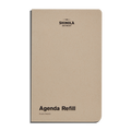 Plain Agenda Insert - Kraft