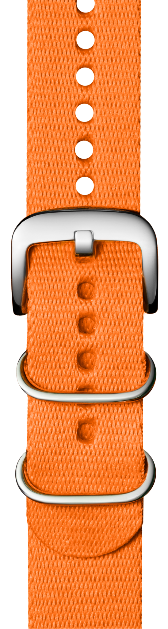 24mm Orange G10 Nylon Watch Strap - Orange