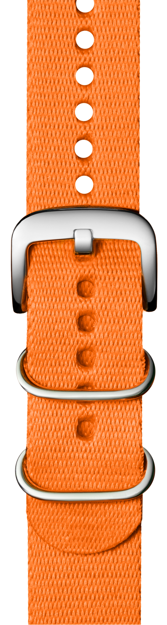 24mm Orange G10 Nylon Watch Strap - Orange