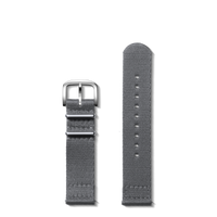 20mm Gray G10 Nylon Watch Strap - Gray