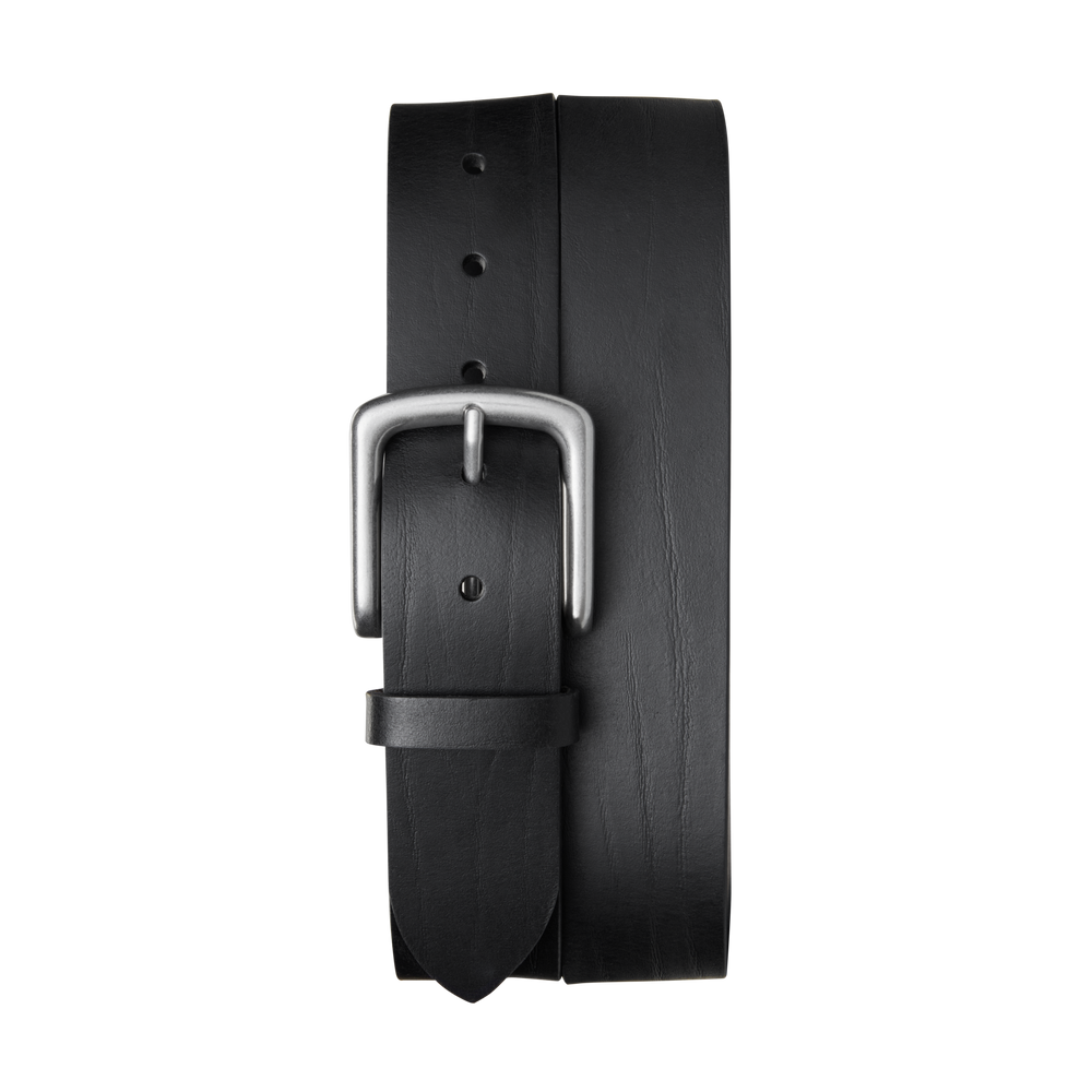 1 1/2" Essential Belt Natural Leather - Black