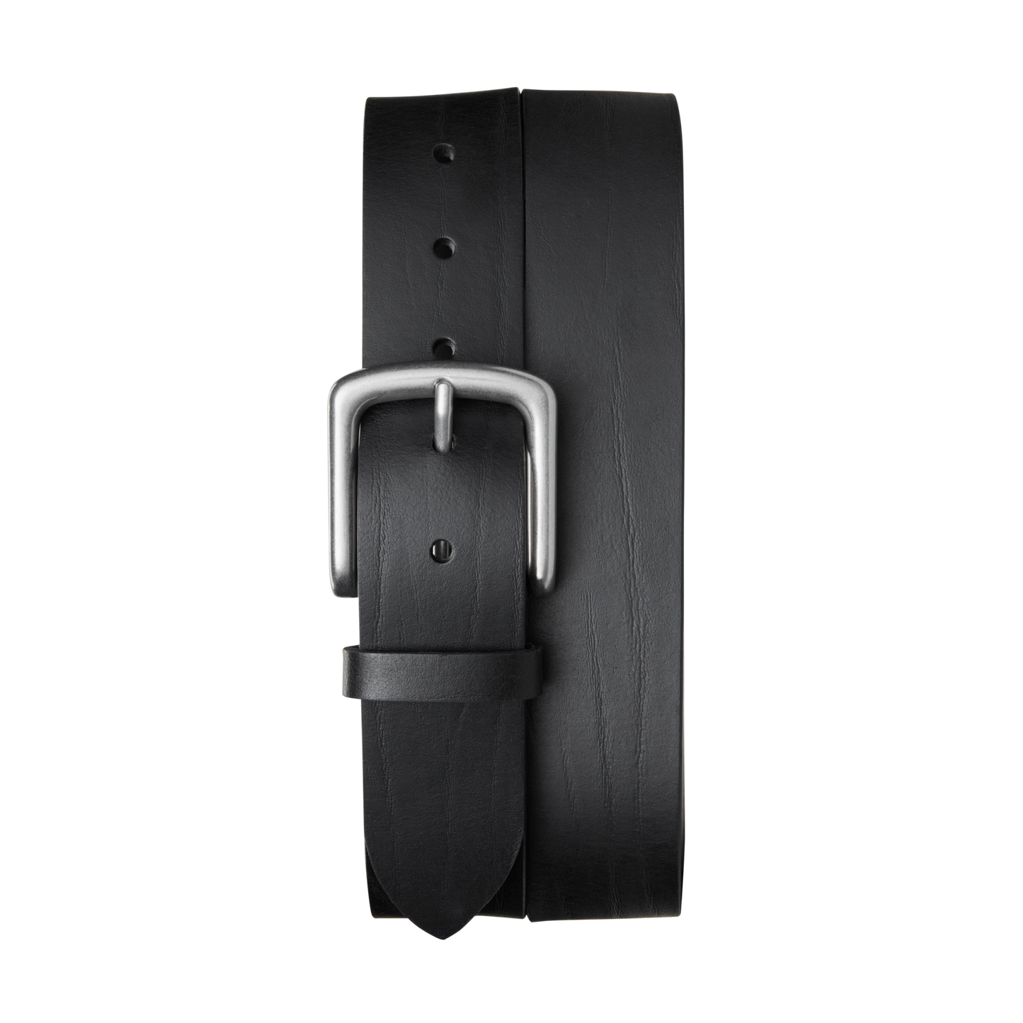 1 1/2" Essential Belt Natural Leather - Black