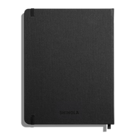 Large Hard Ruled Journal - Black
