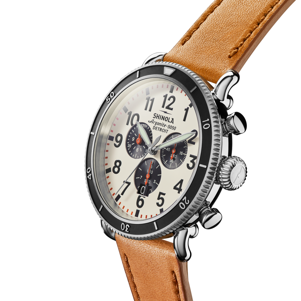 Runwell Sport Chronograph Watch - Ivory