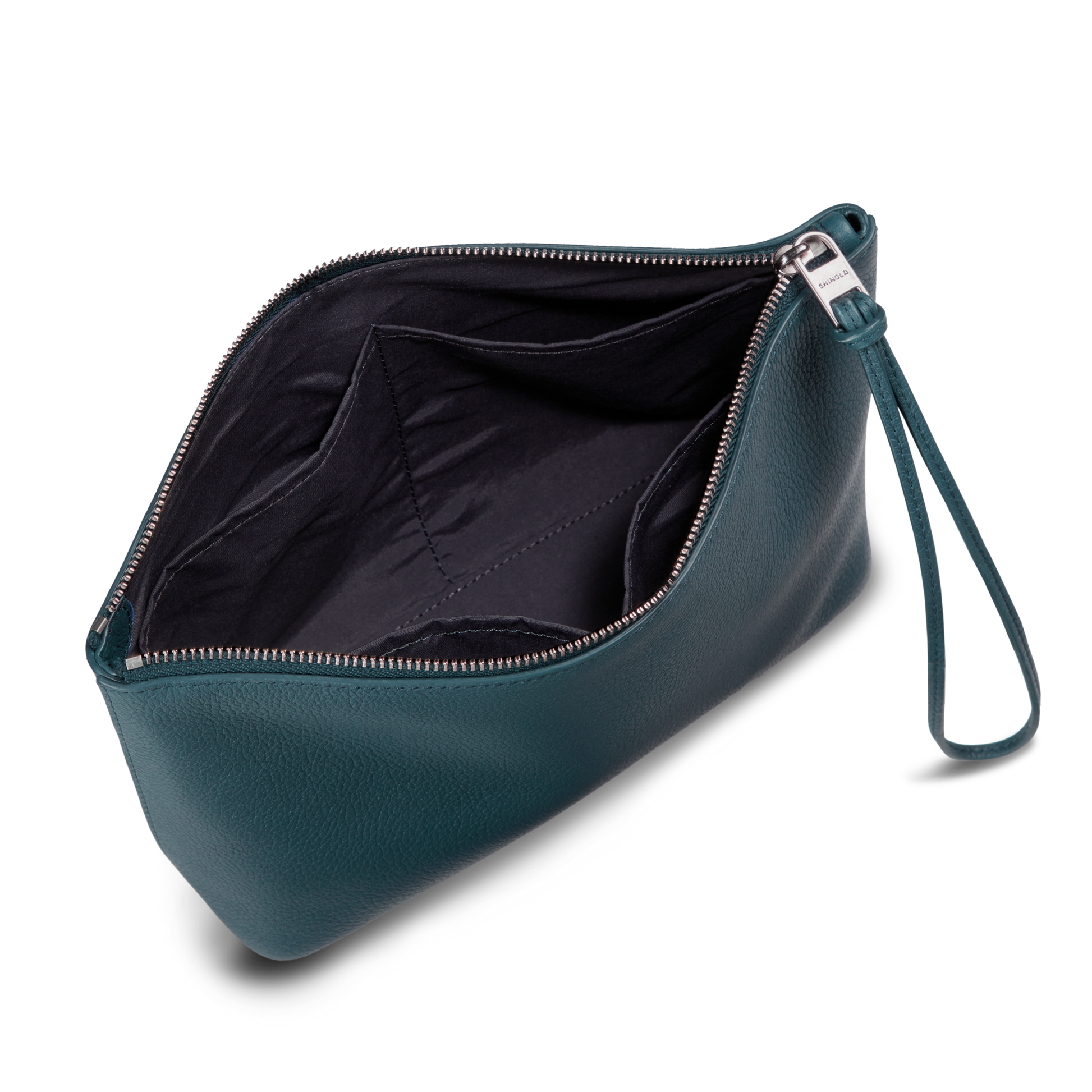 Small Zip Cosmetic Case - Emerald