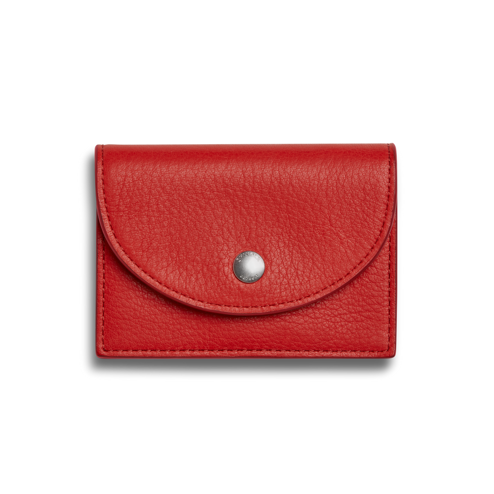 Birdy Accordion Card Holder - Tomato