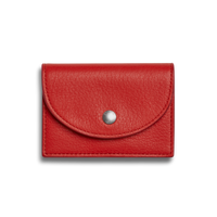Birdy Accordion Card Holder - Tomato