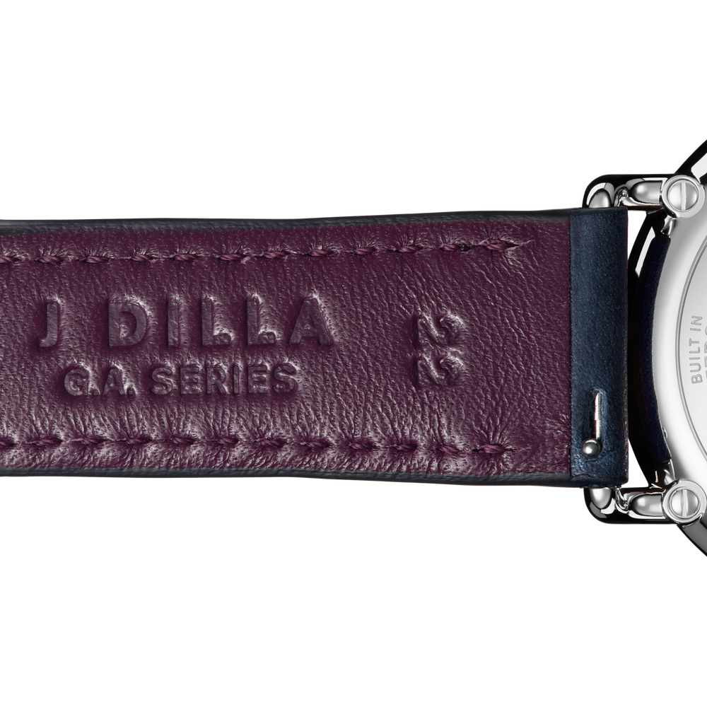 J Dilla Runwell Automatic Watch - Midnight Blue
