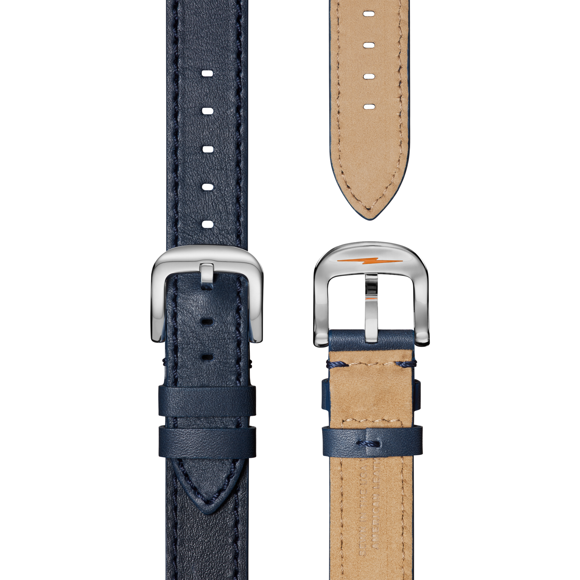 QR Strap: 18/18 Nappa, RR Double Wrap Classic, PoSS - Ocean