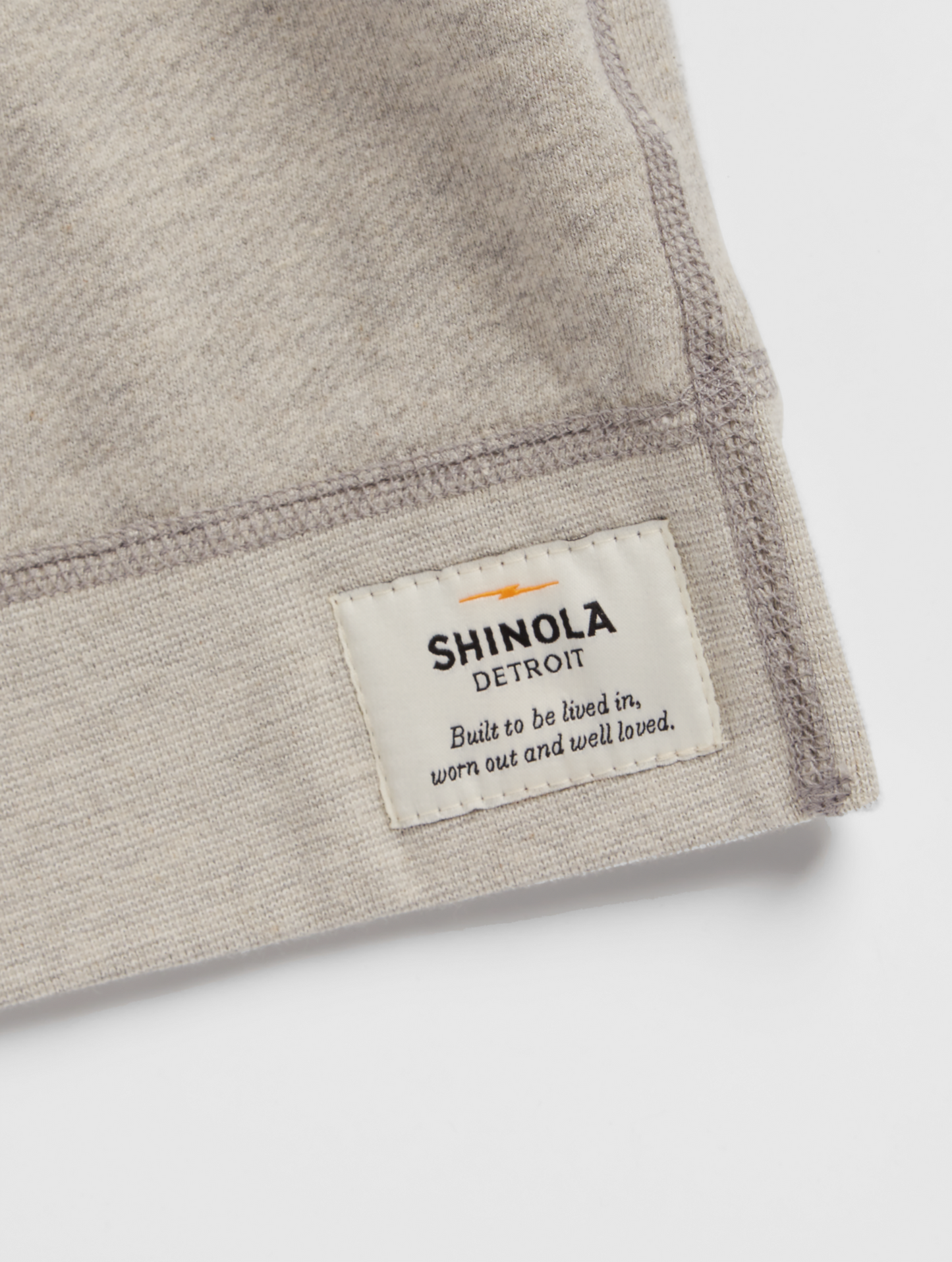 Short Sleeve Label Sweatshirt