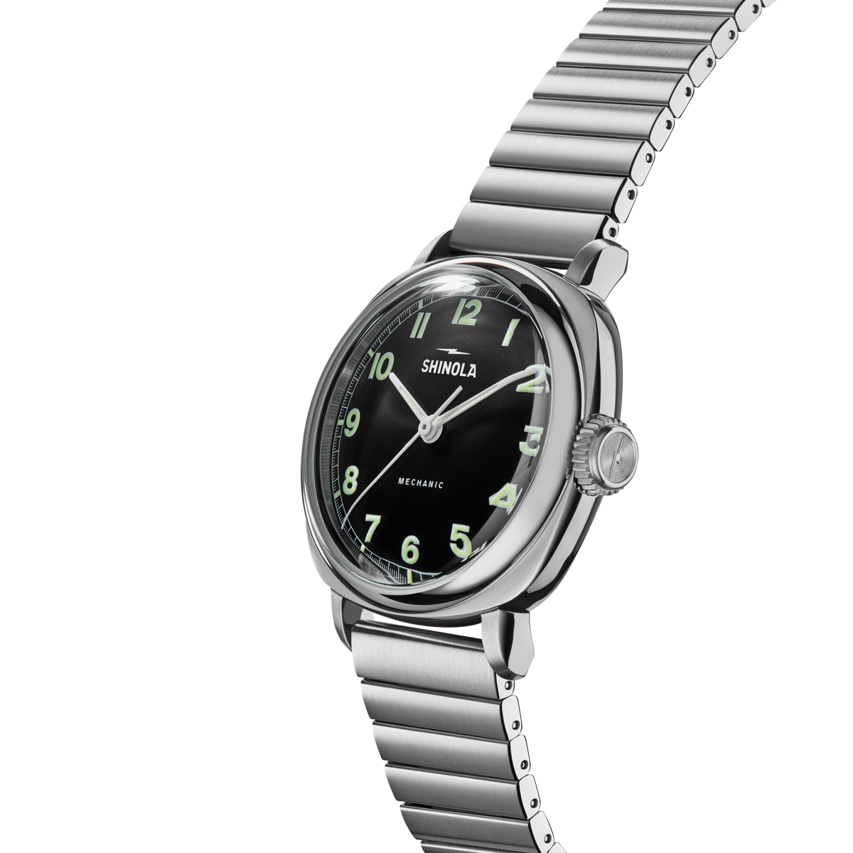 Mechanic Watch - Black/Silver