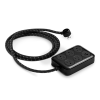 5 Port Power Supply - Black