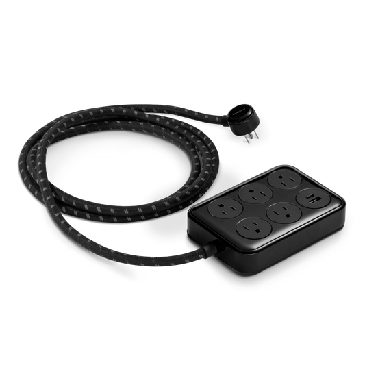 5 Port Power Supply - Black